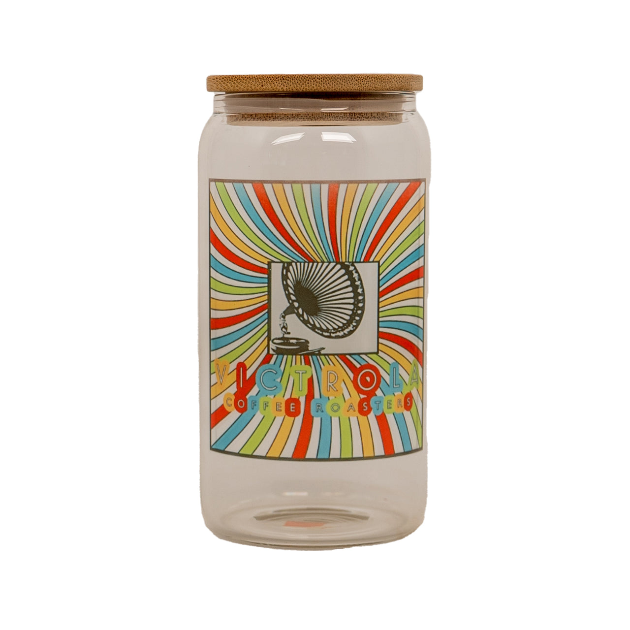 Circus Glass Travel Mug 16 oz