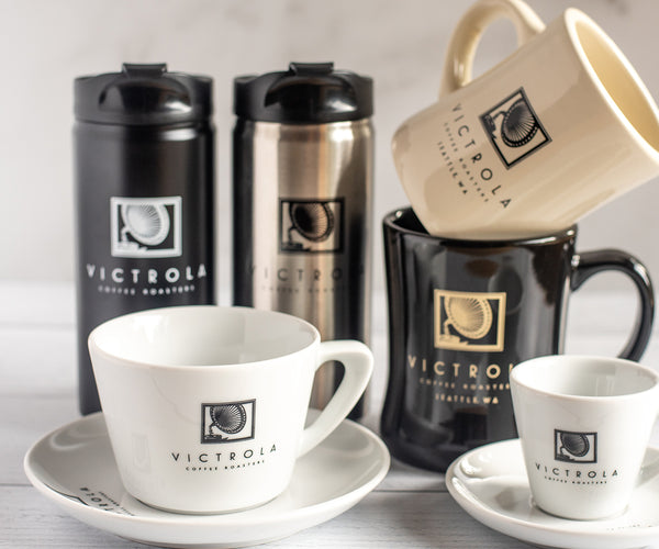 2 oz Porcelain Macchiato Cup & Saucer | Shop Victrola Coffee Roasters