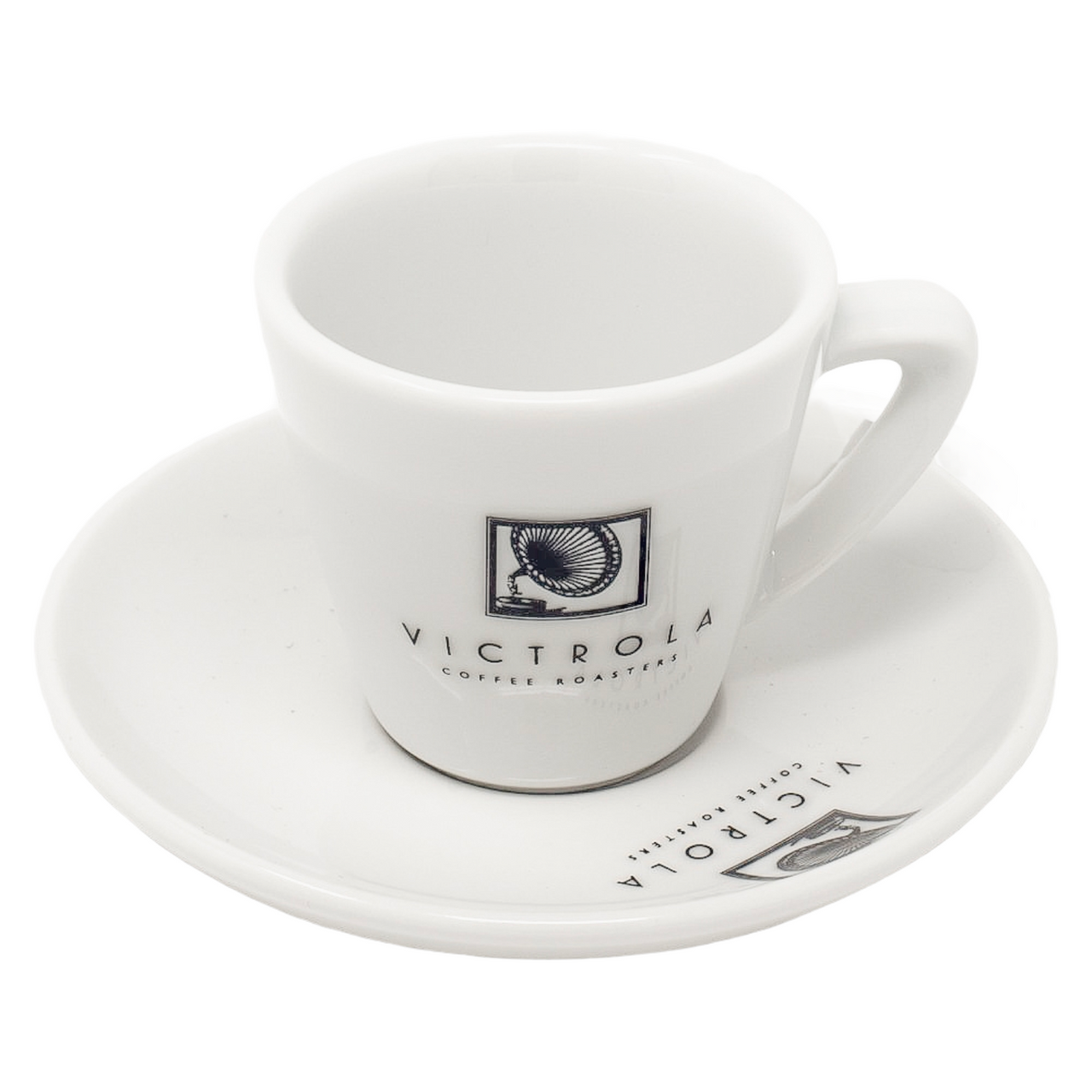 2 oz Porcelain Macchiato Cup & Saucer